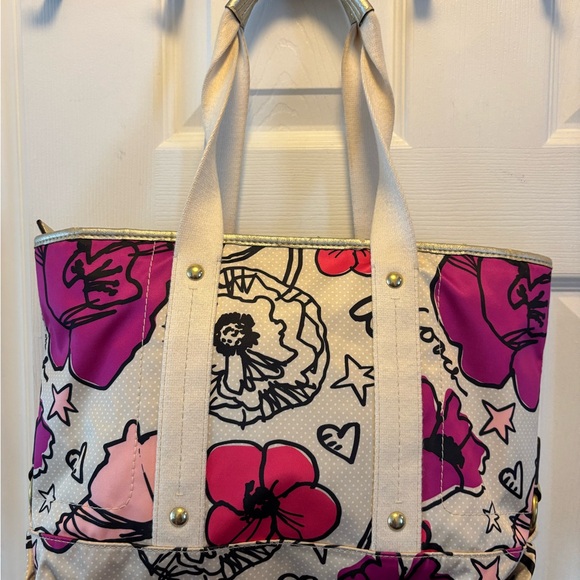 Coach Poppy 2012 (F17148) Kyra Floral Tote Bag in EUC - Picture 6 of 16
